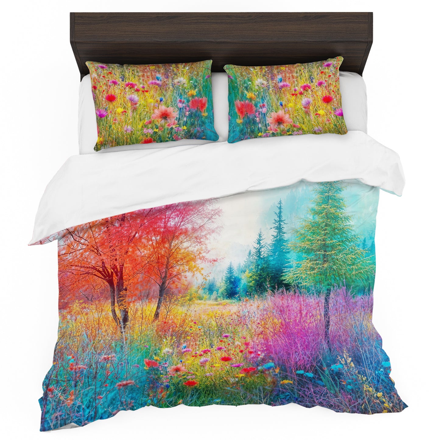 Neon Field Duvet Cover Set