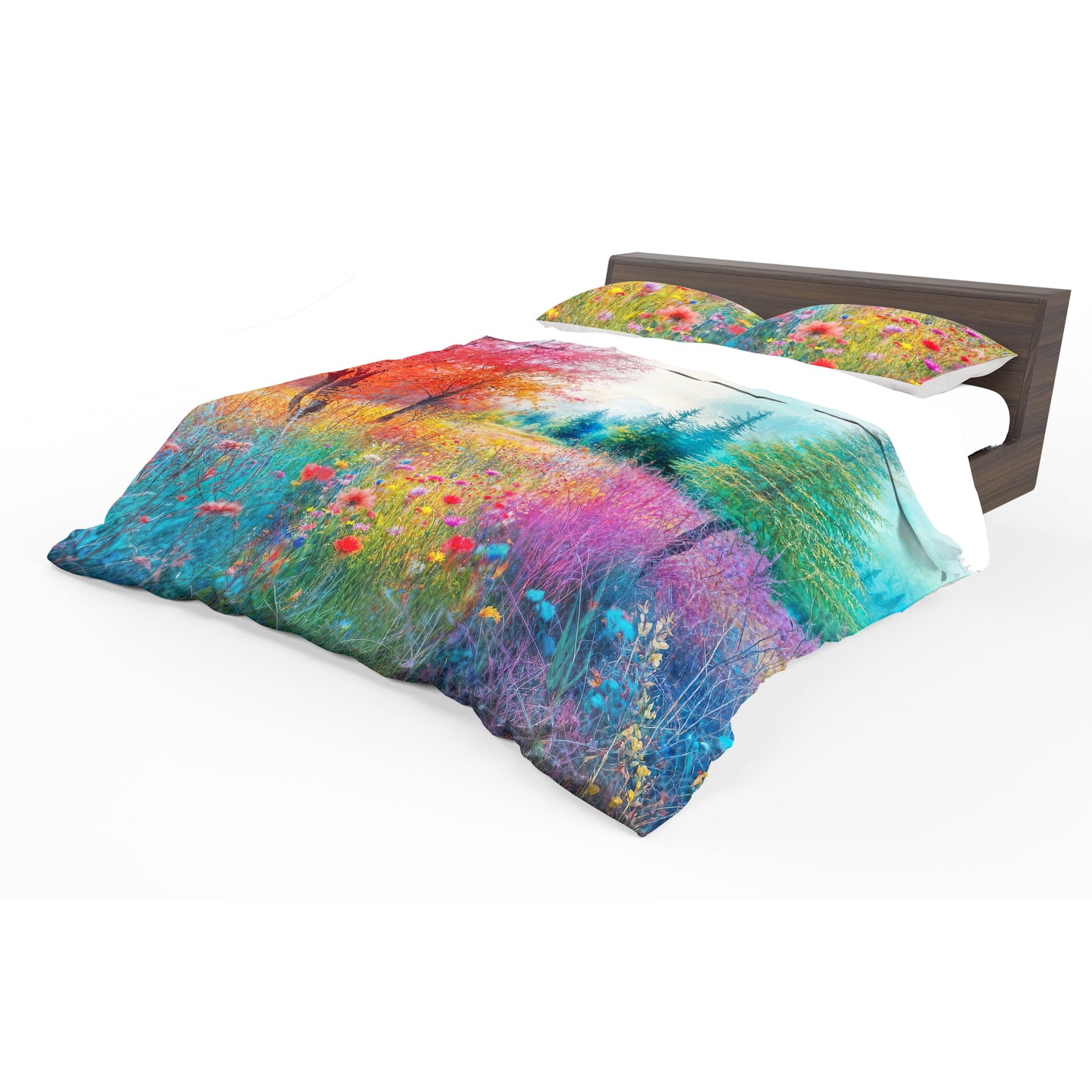 Neon Field Duvet Cover Set