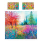 Neon Field Duvet Cover Set
