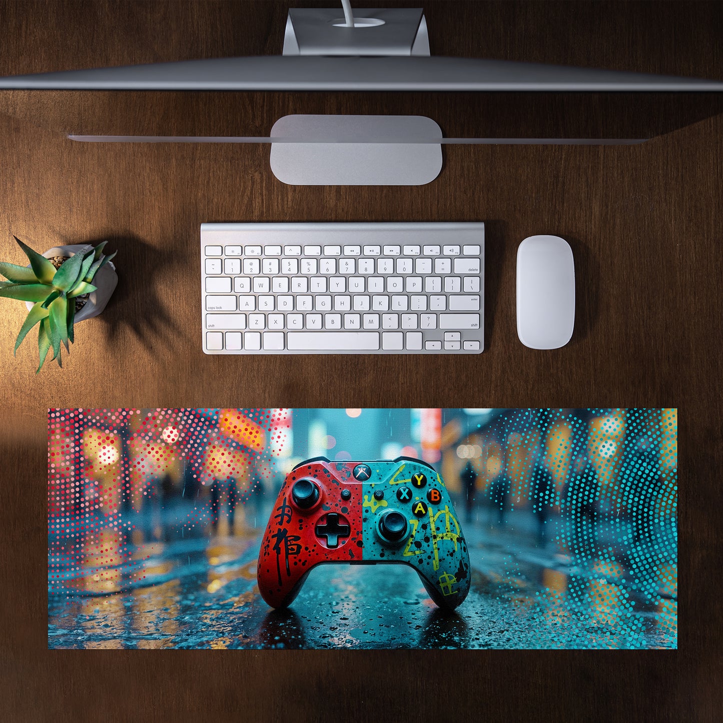 Neon Street Xbox Controller Desk Pad
