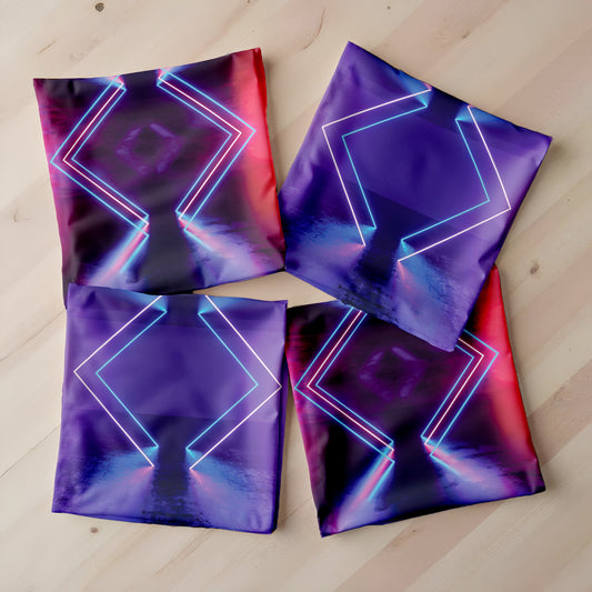 Neon Square Luxury Scatter Covers (Set of 4)