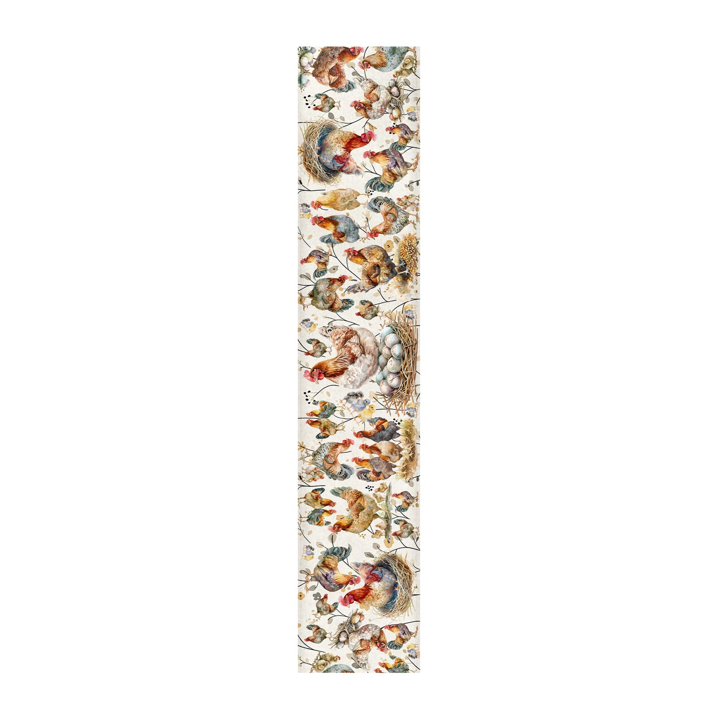 Nesting Chickens Table Runner by Mark van Vuuren