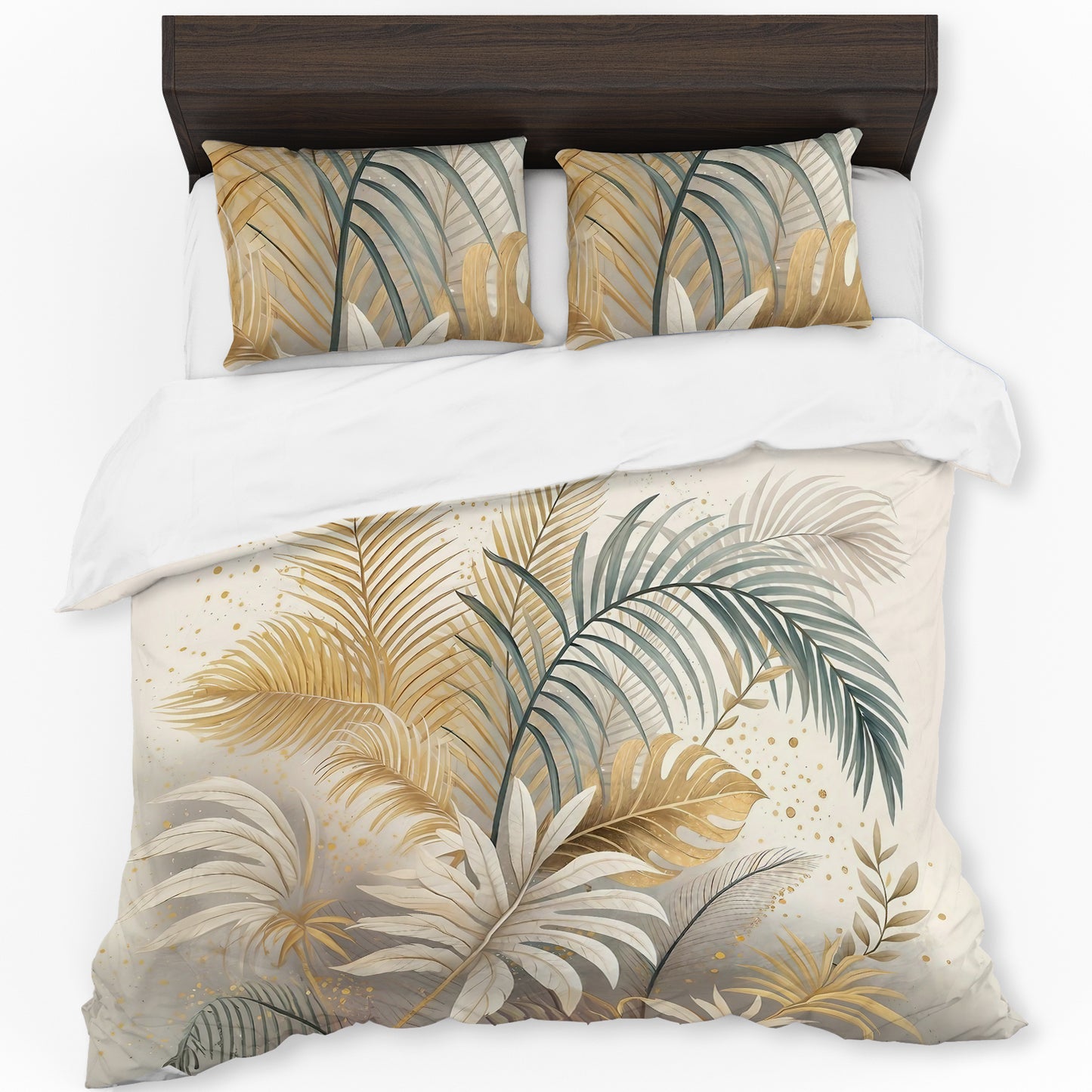 Neutral Jungle Duvet Cover Set