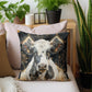 Nguni Grunge Black Luxury Scatter by Mark van Vuuren