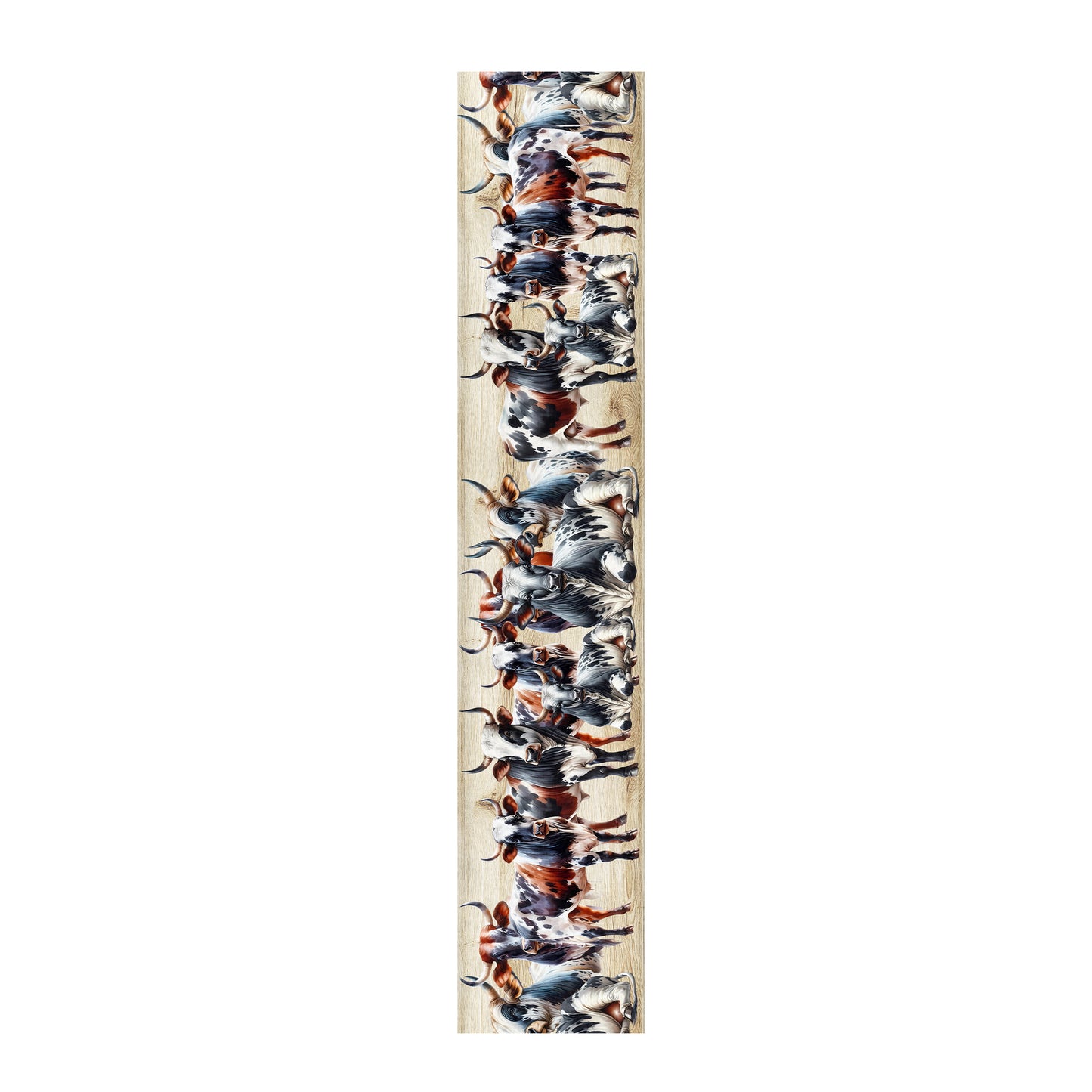 Nguni Herd Table Runner by Mark van Vuuren