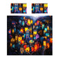 Night City Duvet Cover Set