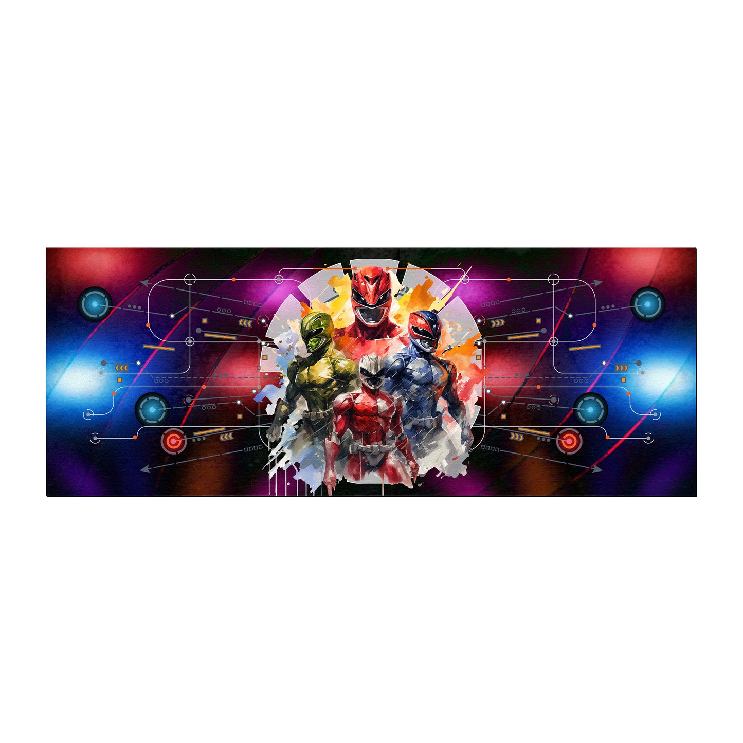 Ninja Storm Force Desk Pad
