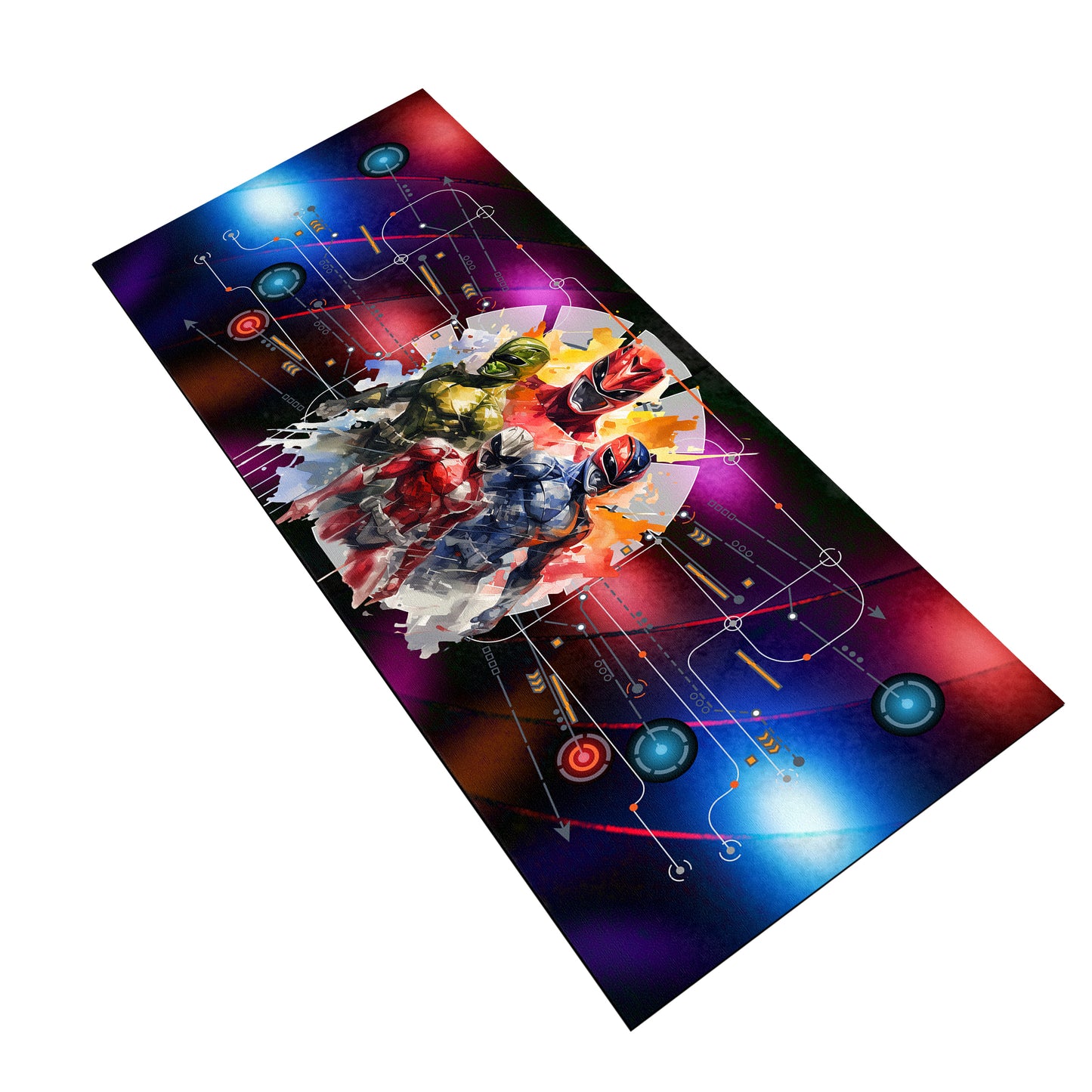 Ninja Storm Force Desk Pad