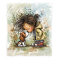 Nose to Nose Toddler Fleece Blanket