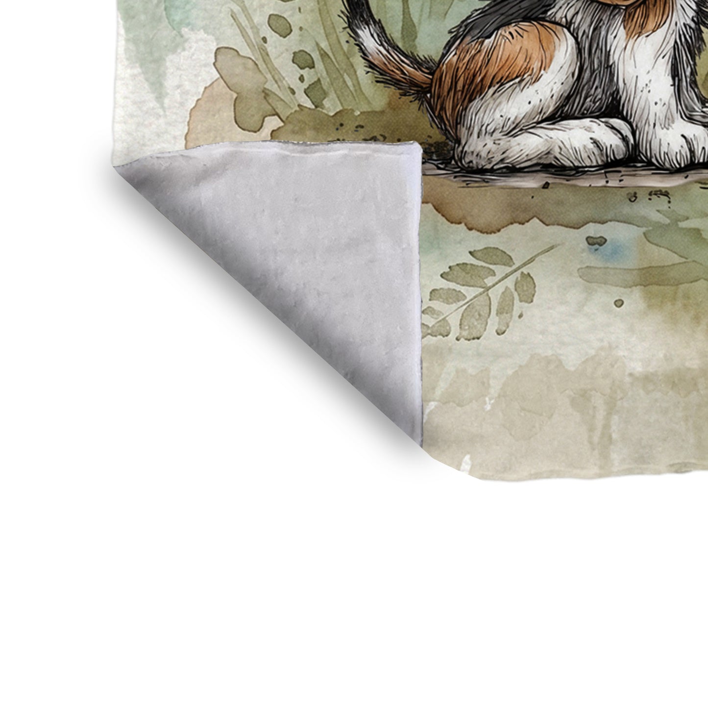 Nose to Nose Toddler Fleece Blanket