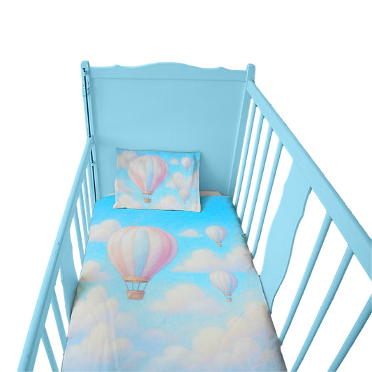 Nursery Clouds Cot Set by Nathan Pieterse