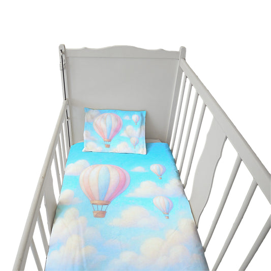 Nursery Clouds Cot Set by Nathan Pieterse