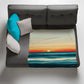 Ocean Sunset Light Weight Fleece Blanket by Wikus Schalkwyk