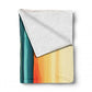 Ocean Sunset Light Weight Fleece Blanket by Wikus Schalkwyk