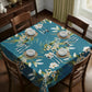 Ocean Dusk Floral Square Tablecloth By Mark Van Vuuren