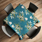 Ocean Dusk Floral Square Tablecloth By Mark Van Vuuren