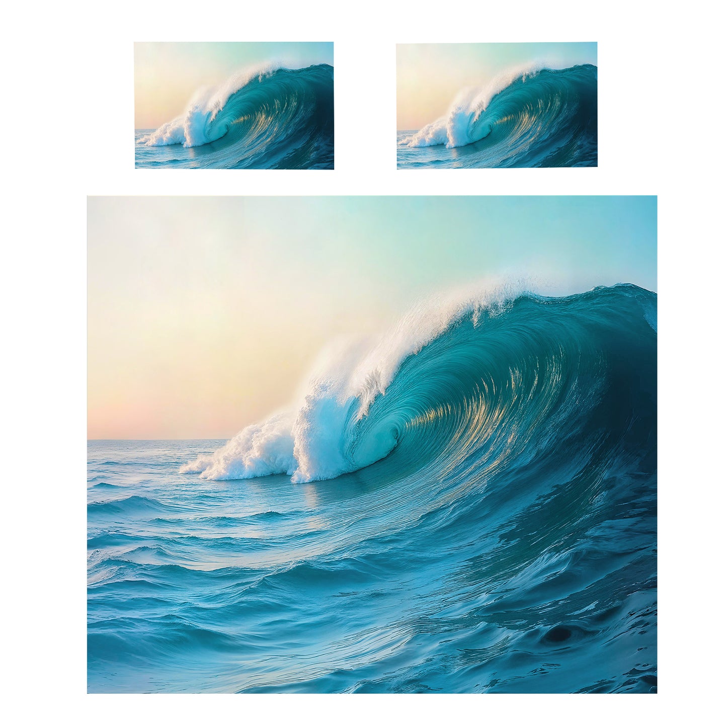Ocean Harmony Duvet Cover Set