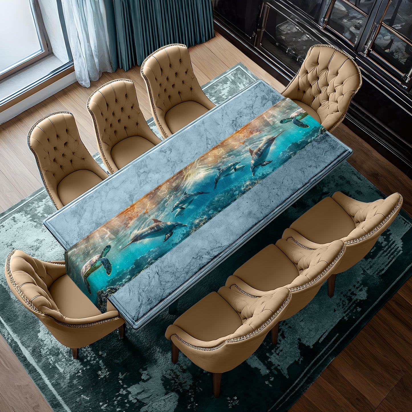 Ocean Love Table Runner