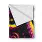 Octopus Light Weight Fleece Blanket by Wikus Schalkwyk