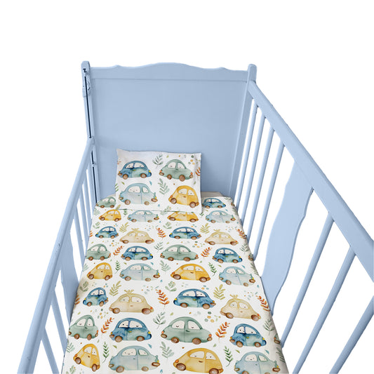 Off Road Cars Cot Set