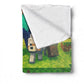 Off To Work Toddler Fleece Blanket