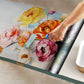 Oil Painted Colourfull Floral Door Decoupage
