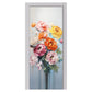 Oil Painted Colourfull Floral Door Decoupage