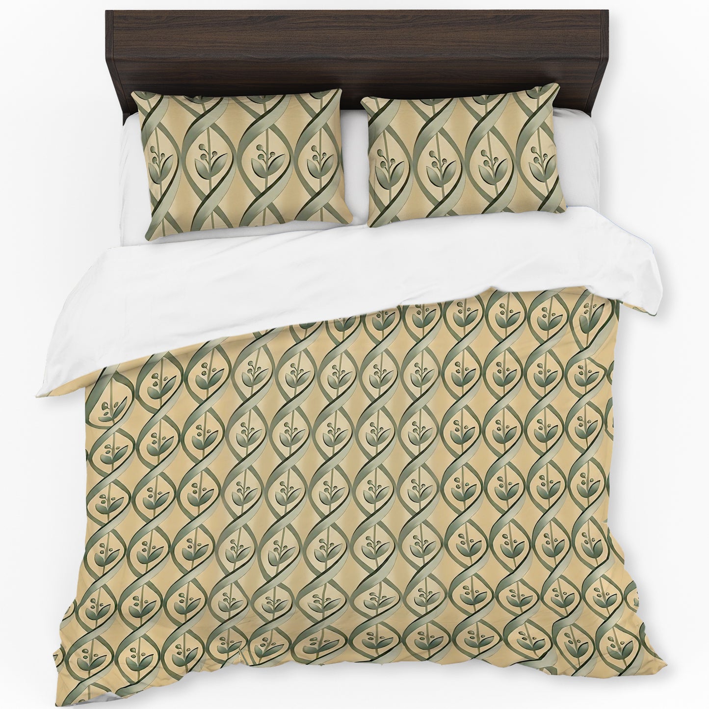 Olive Branch Duvet Cover Set