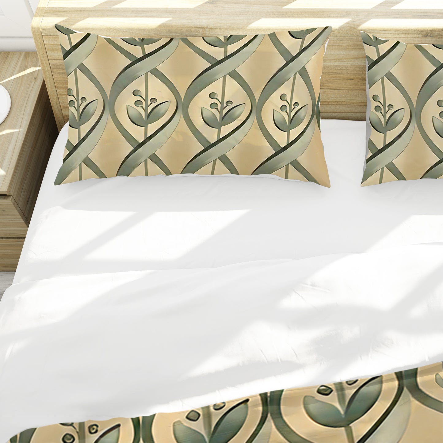 Olive Branch Duvet Cover Set