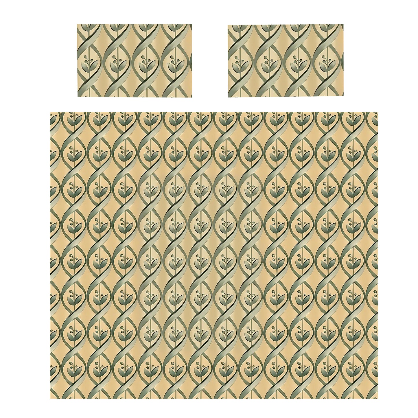 Olive Branch Duvet Cover Set