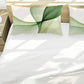 Olive Green Ribbon on Cream Duvet Cover Set
