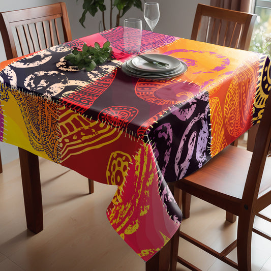 One for All Square Tablecloth