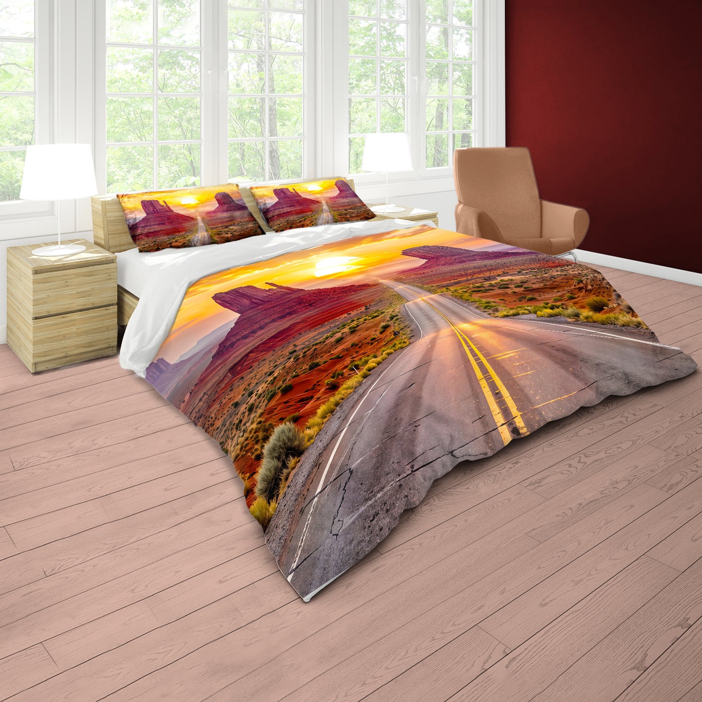Open Road Duvet Cover Set