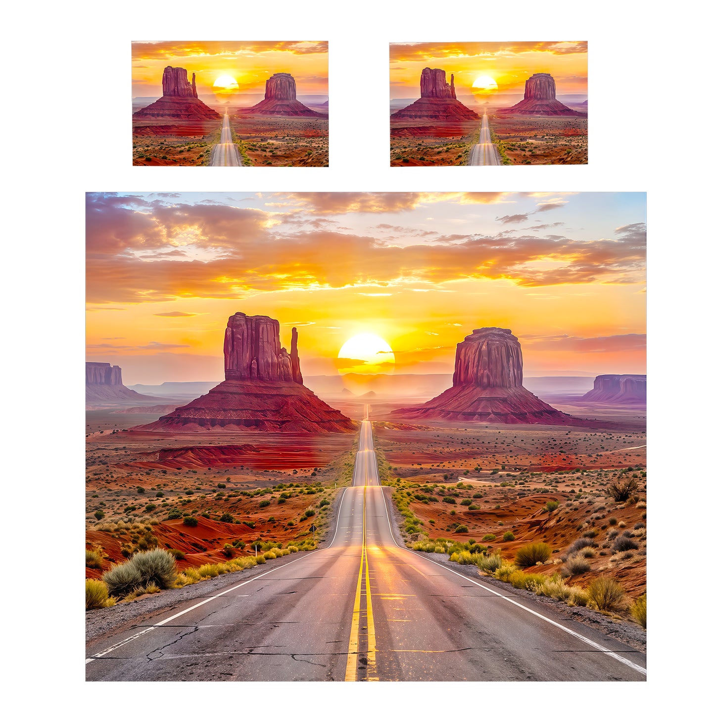 Open Road Duvet Cover Set