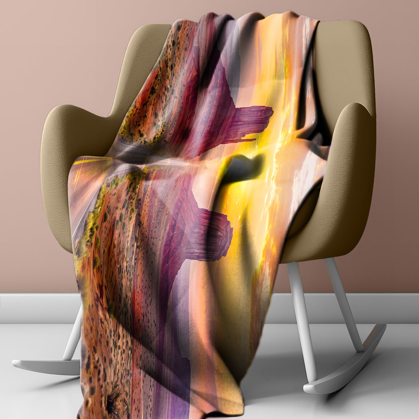 Open Road Light Weight Fleece Blanket