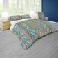 Optical Wave Duvet Cover Set