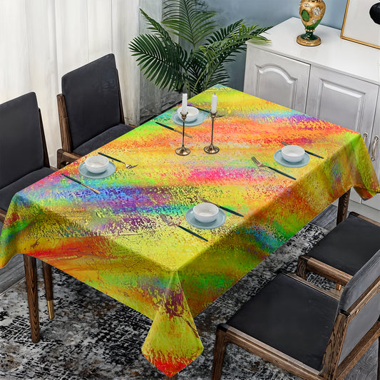 Oracle of Colors Rectangle Tablecloth
