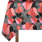 Orange Abstract Petals 3m Rectangle Tablecloth