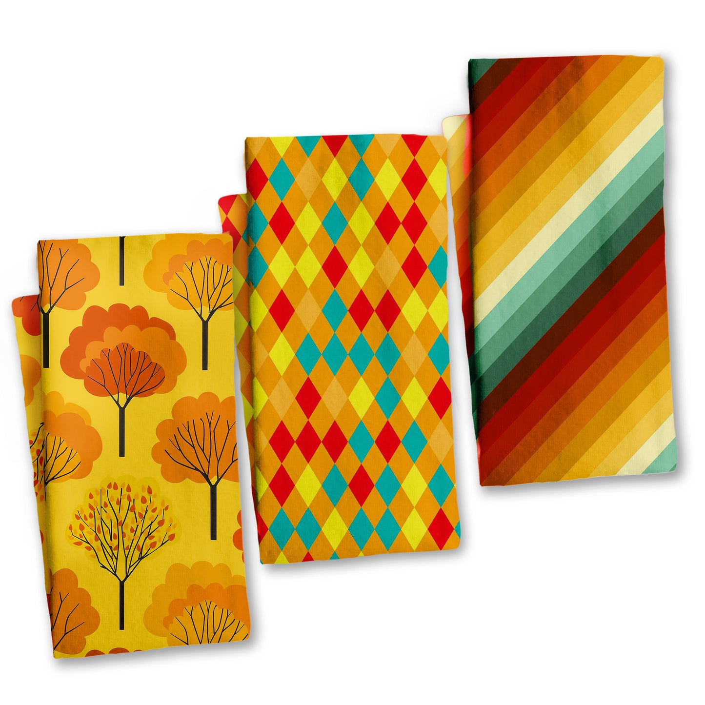 Orange Dish Cloth (Set of 3)