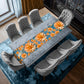 Orange Floral Pattern Table Runner By Mark van Vuuren