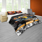 Orange Thunder Racing Duvet Cover Set