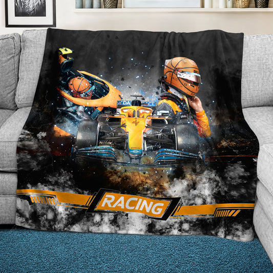 Orange Thunder Racing Light Weight Fleece
