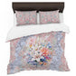 Ornate Lilies Duvet Cover Set