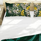 Oryx and Daffodil Dark Botanical Duvet Cover Set
