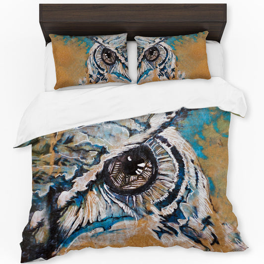 Owl Duvet Cover Set by Cherylin Louw