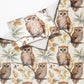 Owl Family Cot Set