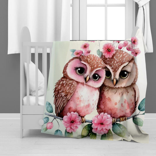 Owl Love Minky Blanket