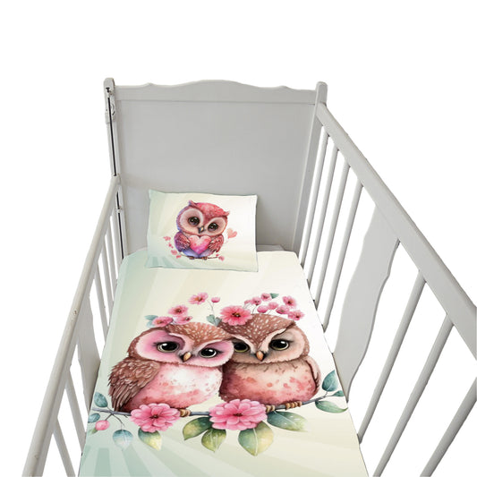 Owls Cot Duvet Set