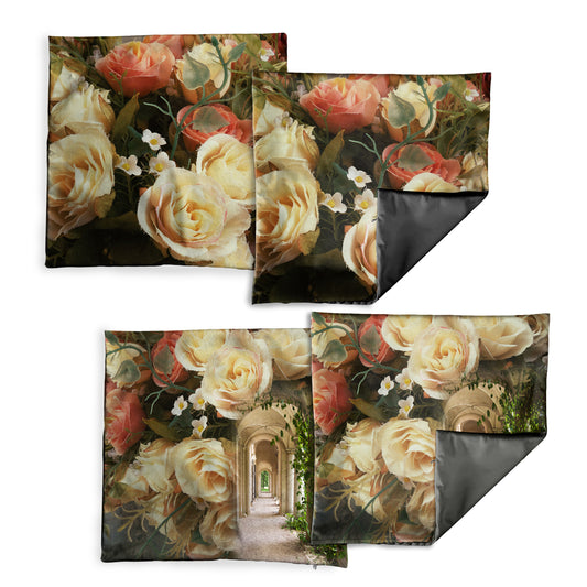 Flower Bouquet Luxury Scatter Covers (Set of 4)