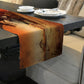 Painted African Wildlands Table Runner
